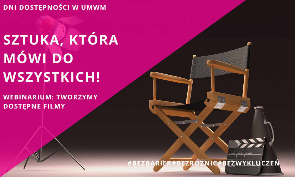 Baner webinarium Dostępne filmy na stronach internetowych