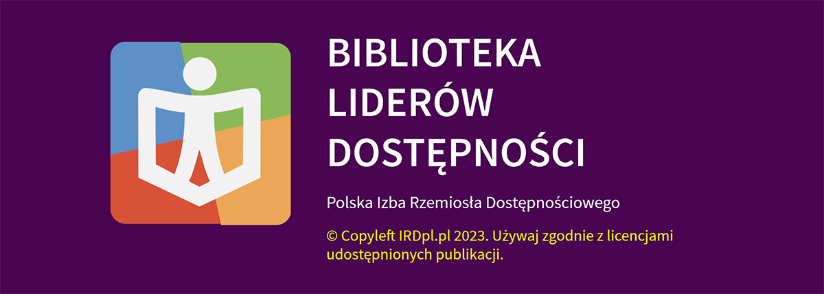 Logo Biblioteka Liderów Dostępności