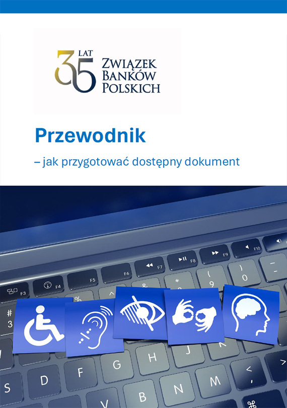 Okładka Przewodnika - jak przygotować dostępny dokument